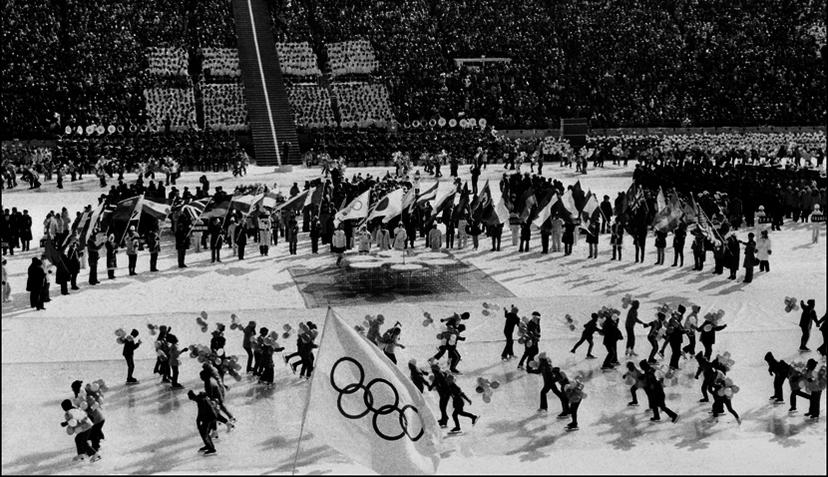 Ceremonia otwarcia Igrzysk Olimpijskich. Fortuna w Sapporo 1972