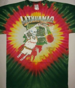 Słynne koszulki reprezentacji Litwy