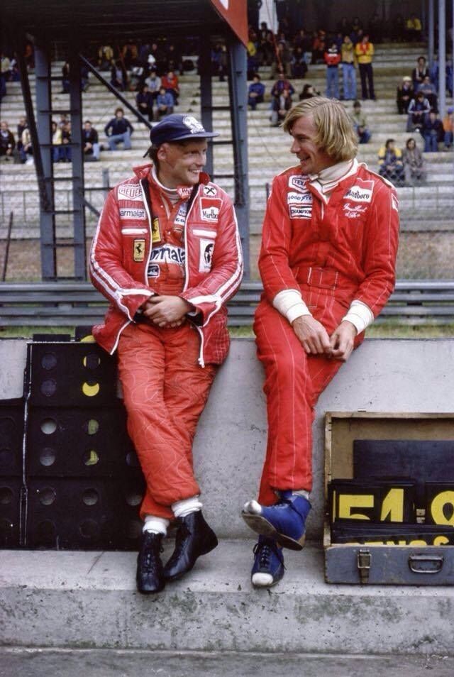 Niki Lauda i James Hunt