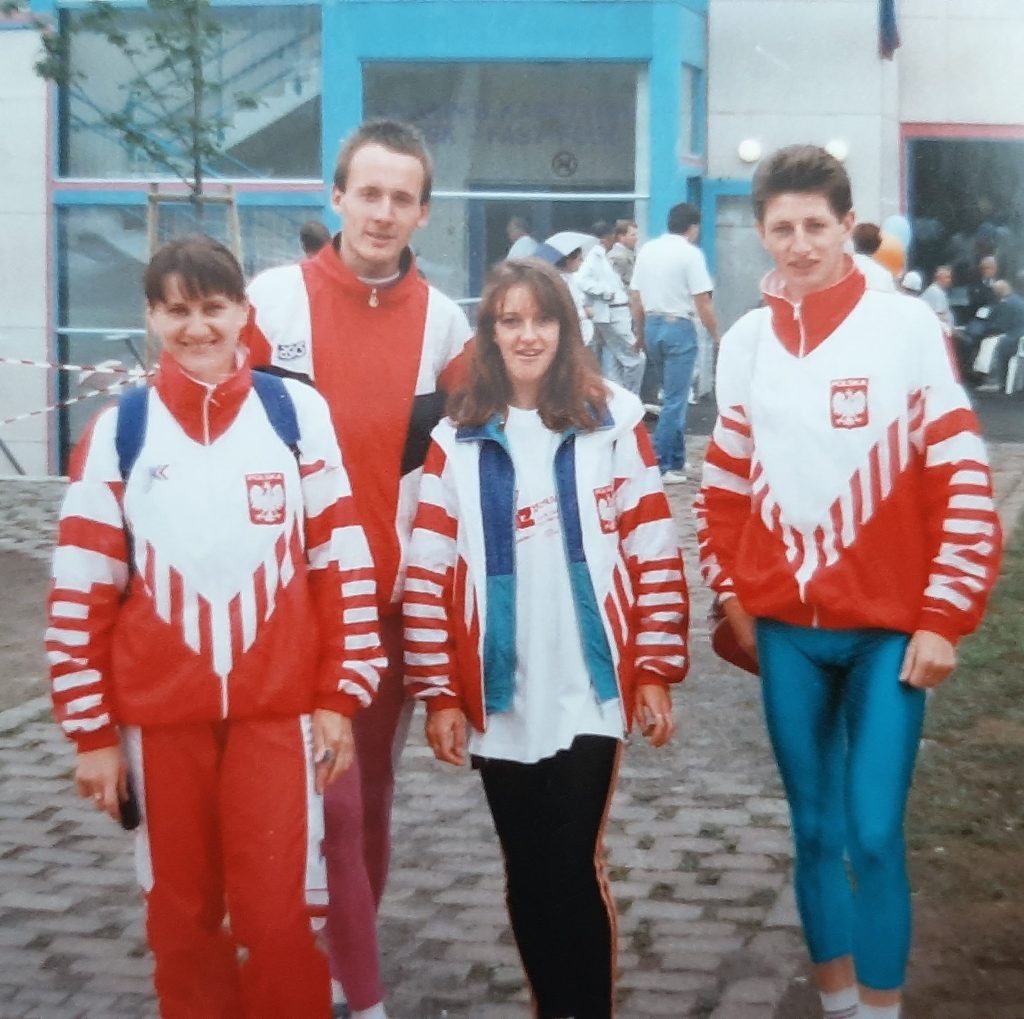 1994 rok; reprezentacja Polski do lat 23 i start w Pucharze Europy w Lillehammer 1500 m. Piotr zajął 2. Miejsce, a Polska drużynowo była pierwsza: Anna Jakubczak, Krzysztof Bałdyga, ?, Piotr Kitliński