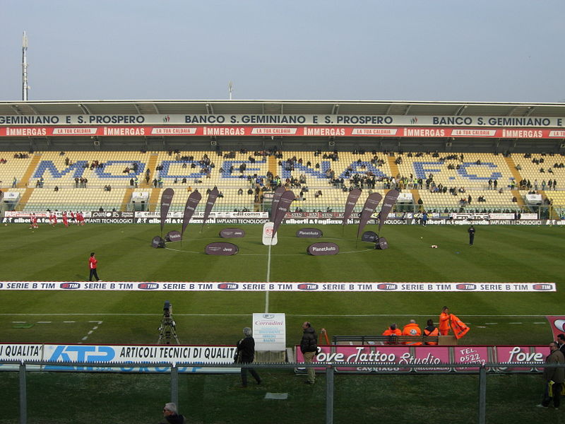 Stadion w Modenie, który nosi imię Alberto Bragli - Wiki Images / Domena publiczna