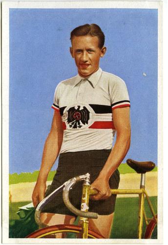 Toni Merkens, niemiecki mistrz świata i mistrz olimpijski w kolarstwie (fot. domena publiczna)