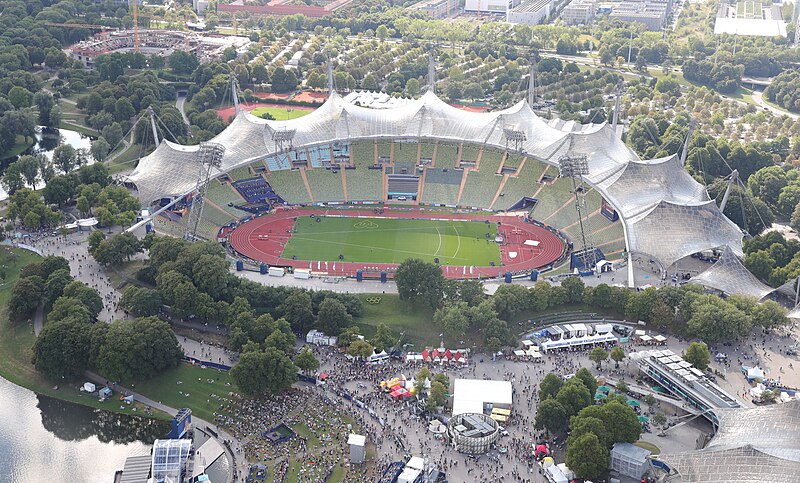 Mistrzostwa Europy 1988: Stadion Olimpijski w Monachium był areną finału fot. Sandro Halank, Wikimedia Commons, CC BY-SA 4.0