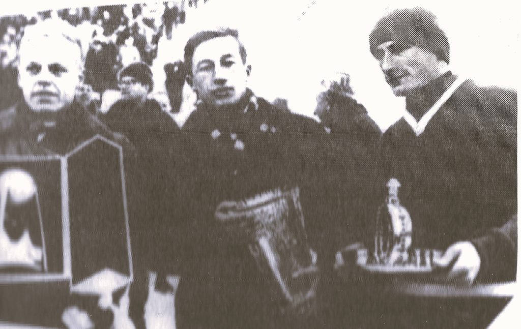 Józef Przybyła (z prawej) fot. "Legendy polskiego sportu"