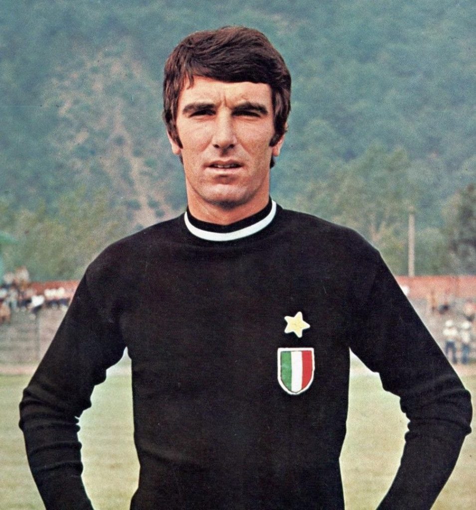 Dino Zoff w Juventusie FC w okresie przygotowawczym latem 1972 roku. fot. domena publiczna